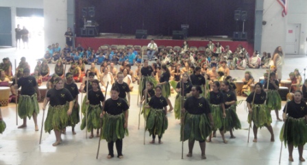 Hawaii hula dancers